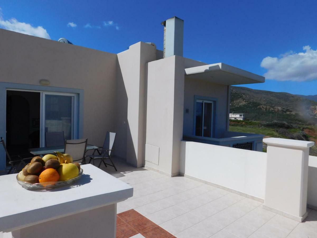 Panoramic Balos Sea View House 基萨莫斯 外观 照片