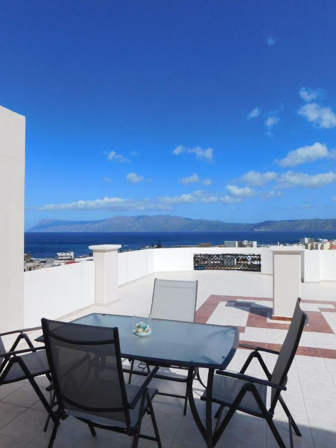 Panoramic Balos Sea View House 基萨莫斯 外观 照片