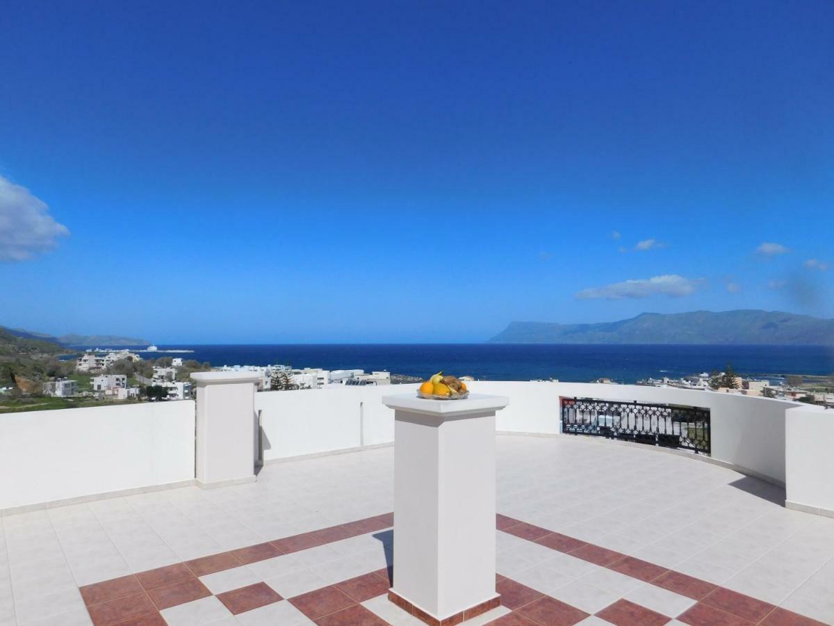Panoramic Balos Sea View House 基萨莫斯 外观 照片